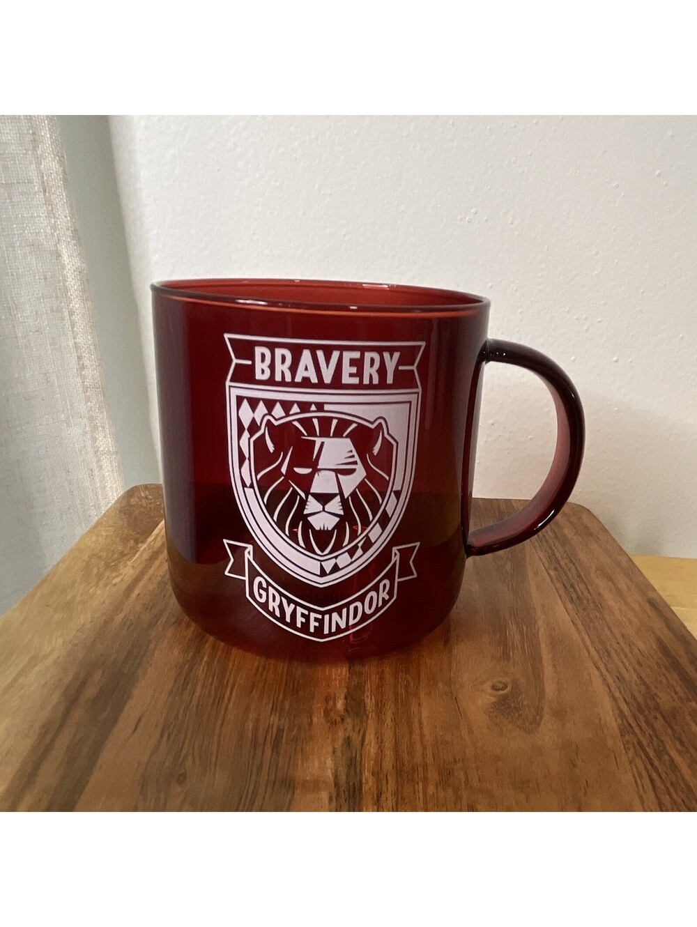 Hallmark Harry Potter Gryffindor Bravery Red Mug Fantasy Collectible